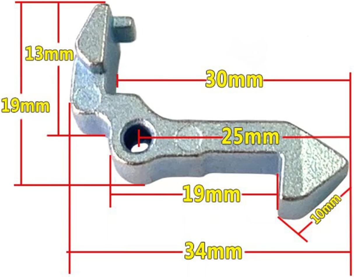 CobydA Door Hook Kit Buckle Assy Compatible for Midea MG70 MG80-1213EDS K1213EDS F1213ED Drum Washing Machine Accessories