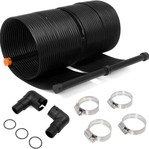 XtremepowerUS 90105 – Calentador de spa de 4 pulgadas x 10 pies con sistema de calefacción de panel solar para piscina, negro XtremepowerUS 90105 – Calentador de spa de 4 pulgadas x 10 pies con sistema de calefacción de panel solar para piscina, negro