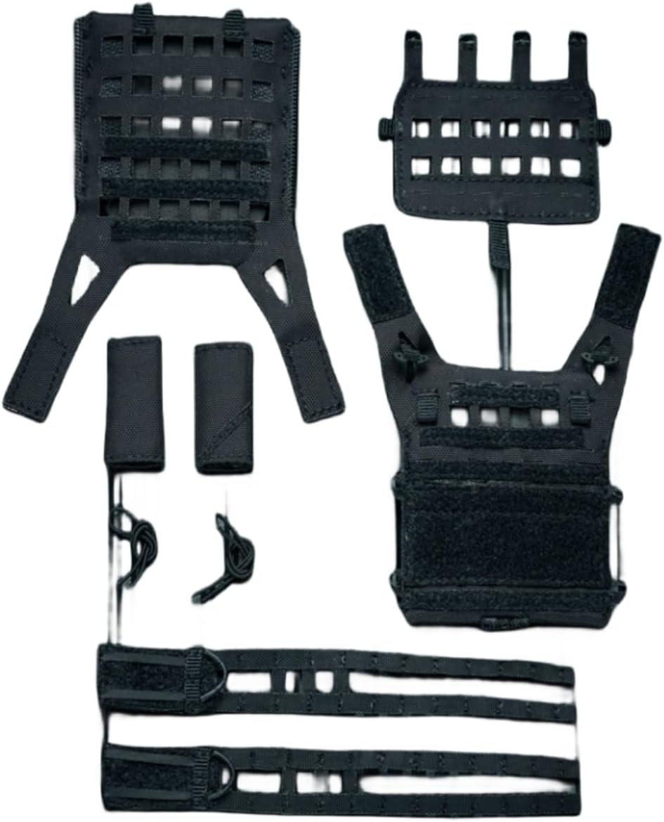HiPlay Accesorio de figura de acción a escala 16 conjunto de equipo de arma púrpura modelo para figura coleccionable en miniatura de 12 pulgadas