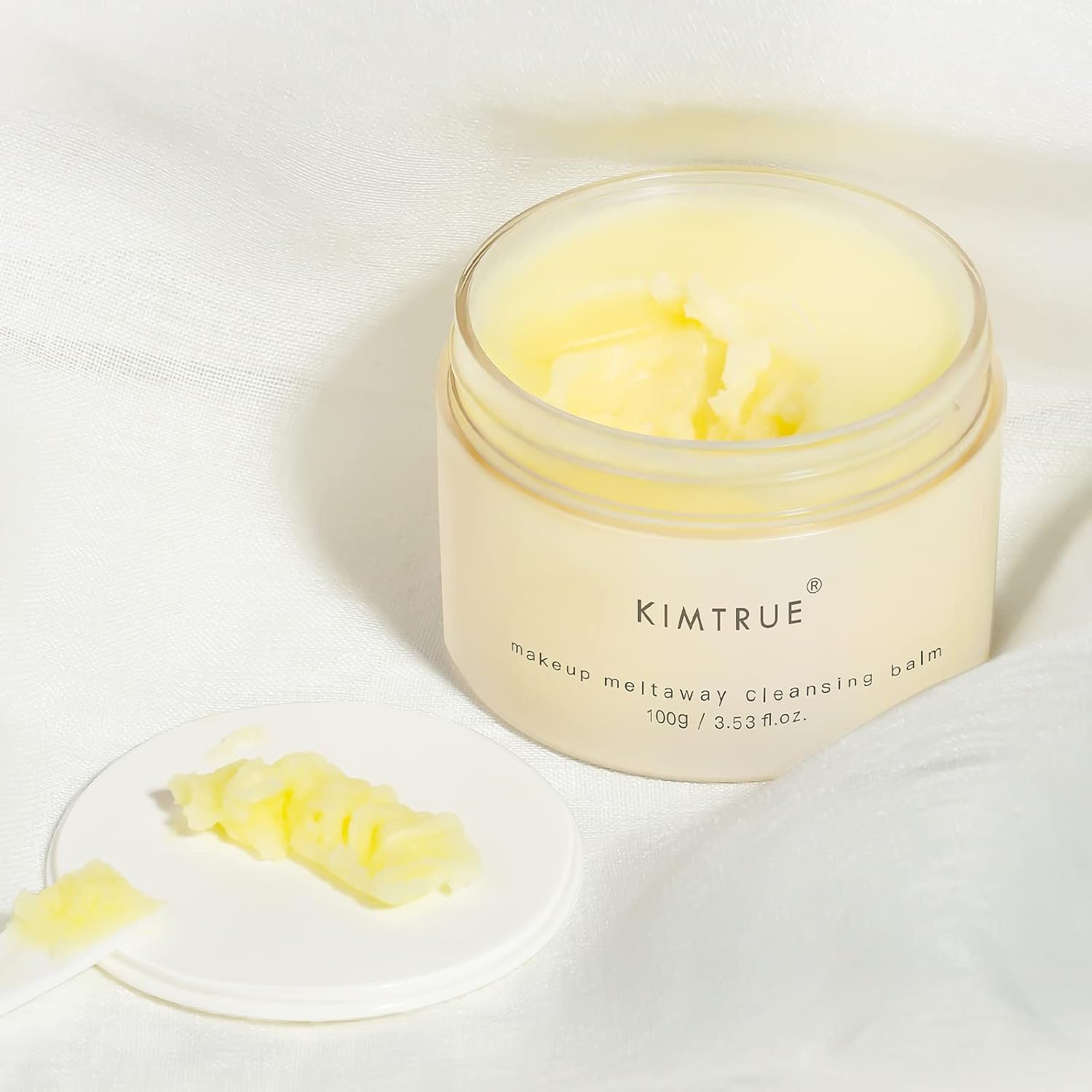 Kimtrue Meltaway Cleansing Balm 2-in-1 Instant Makeup Remover & Skin Enhancer  Rich in Bilberry & Moringa  Eco-Friendly, for All Skin Types