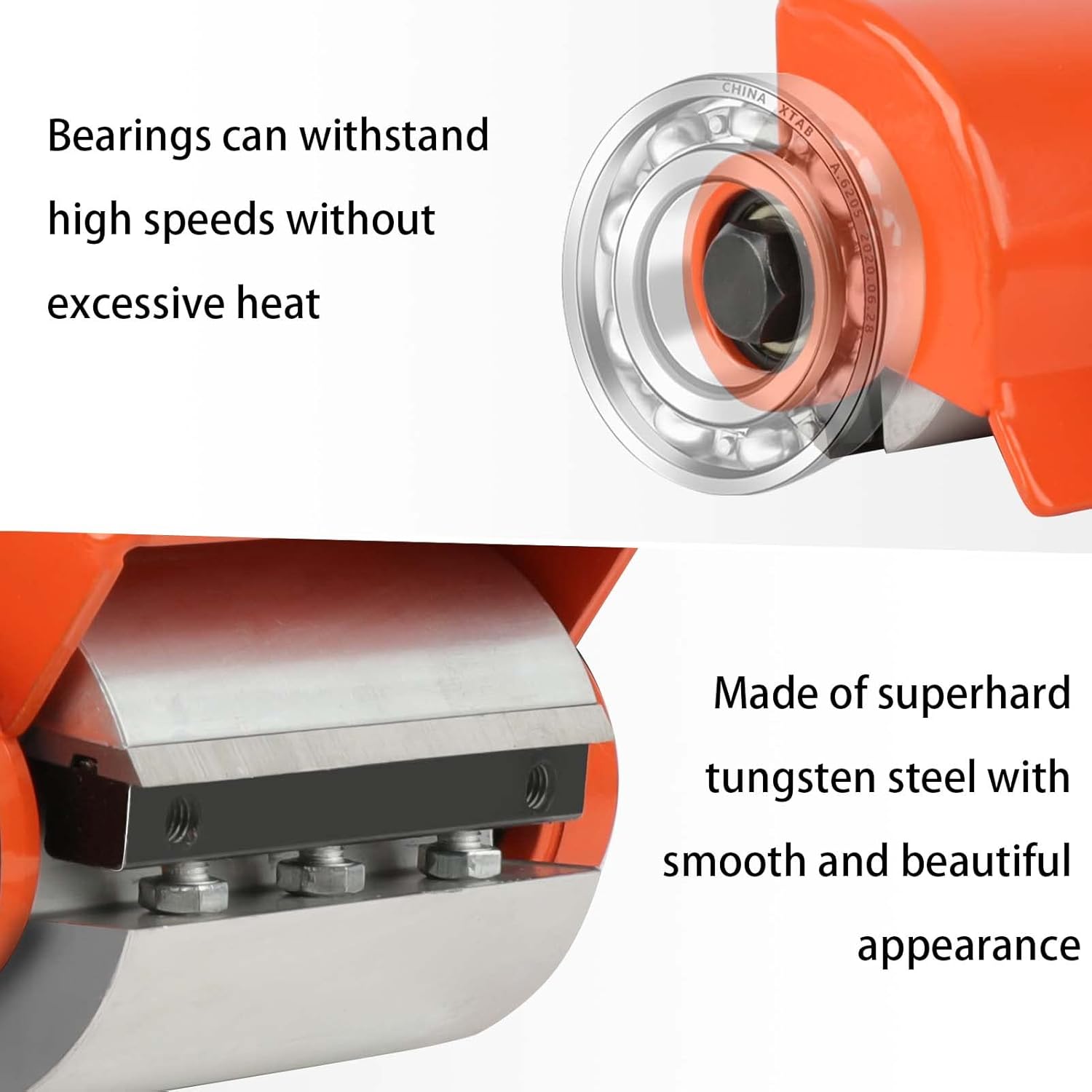 Herramienta de descortezado mejorada para troncos, descortezadora de troncos de motosierra, pelador de troncos con 6 cuchillas para STIHL MS170-250