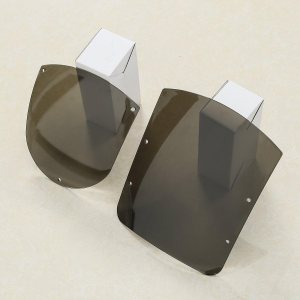 XMT-MOTO – Kit de carenado para parabrisas de humo para modelos Harley 1988 y posteriores XL, 1986-1994 FXR y Dyna 1995-2005 XMT-MOTO – Kit de carenado para parabrisas de humo para modelos Harley 1988 y posteriores XL, 1986-1994 FXR y Dyna 1995-2005