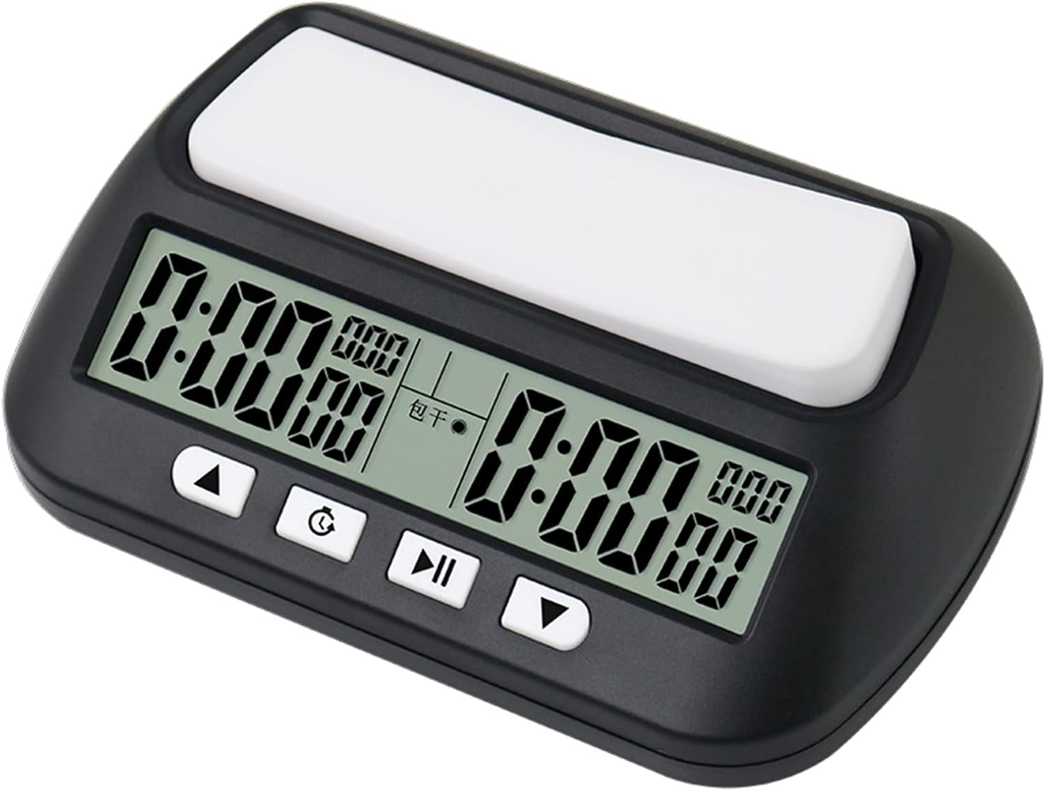 Reloj de ajedrez profesional con temporizador de cuenta hacia abajo Juego de mesa, cronómetro, reloj digital compacto, medidor de horas de