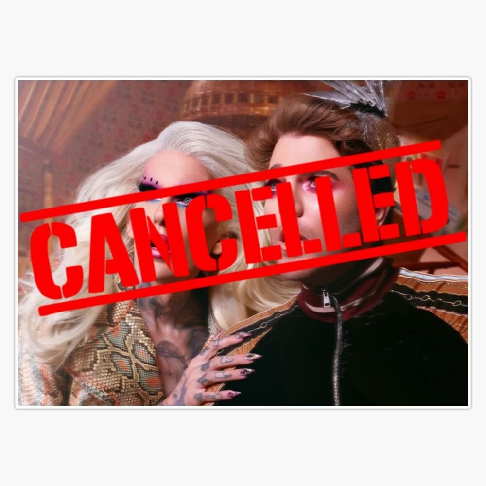Jeffree Star & Shane Dawson – Calcomanía de vinilo para parachoques de 5 pulgadas