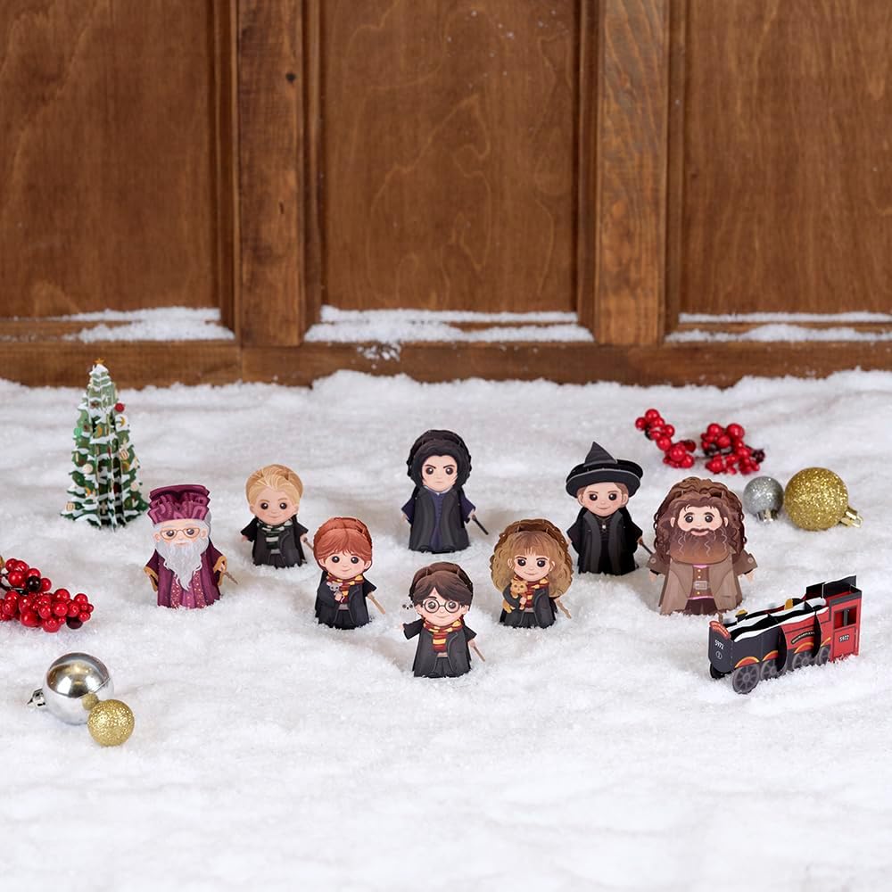 Lovepop Calendario de Adviento Harry Potter, calendario de Adviento de 12 días mágicos de vacaciones, calendario de Adviento 2023 para niños,