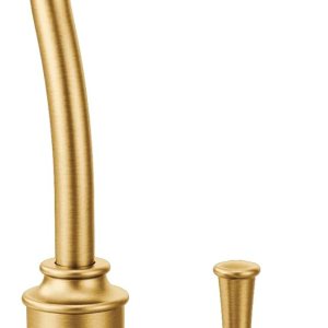 Moen S5510BG Sip – Grifo de bebidas tradicional de cocina para agua fría con sistema de filtración opcional, dorado cepillado Moen S5510BG Sip – Grifo de bebidas tradicional de cocina para agua fría con sistema de filtración opcional, dorado cepillado
