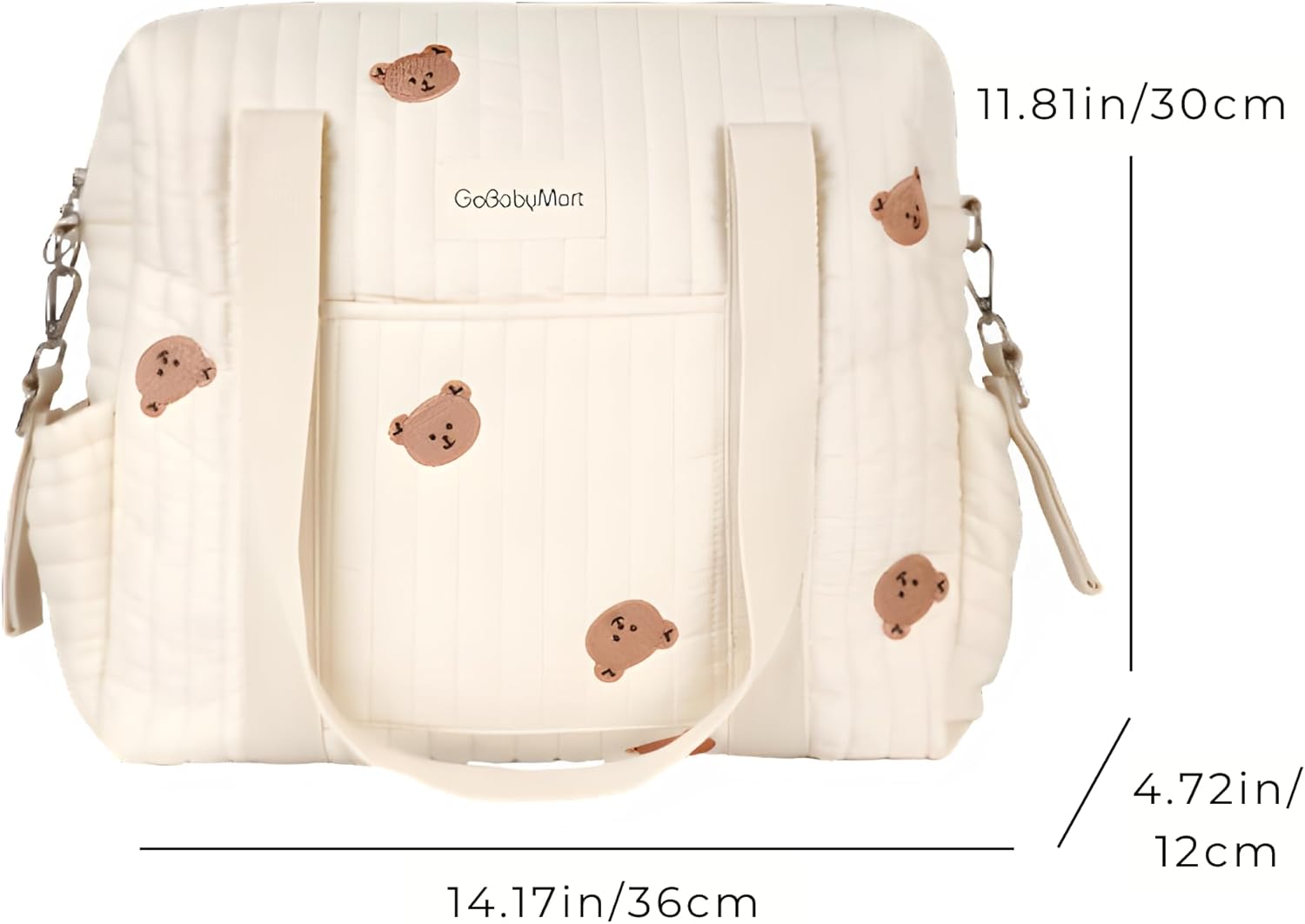 Bolsa de pañales, Bolsa de maternidad, Bolsa de pañales de viaje, Bolso de bebé multifunción, Bolsas de pañales para bebés, Bolsa de mensajero