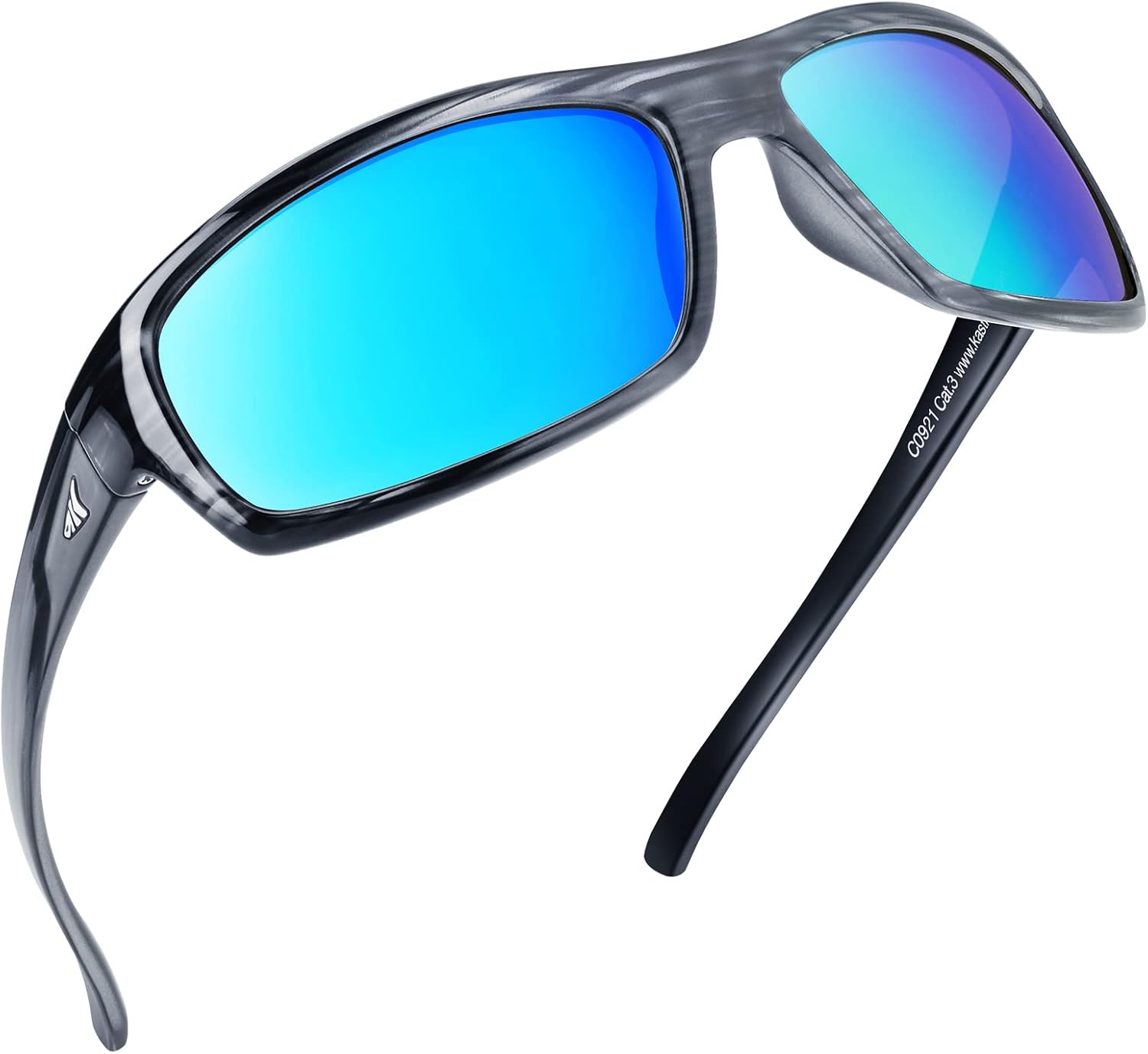 KastKing Kateel Lentes de sol deportivos, polarizados, para hombres y mujeres, ideales para conducir, pesca, ciclismo y correr, protección