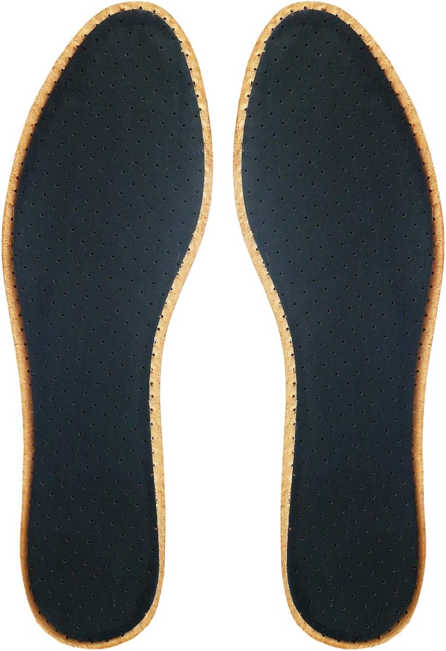 KAPS PECARI – Plantillas de zapatos de carbono, piel de oveja curtida vegetal con carbón activado, elegantes y cómodas (35 EURUS 4 mujeres)