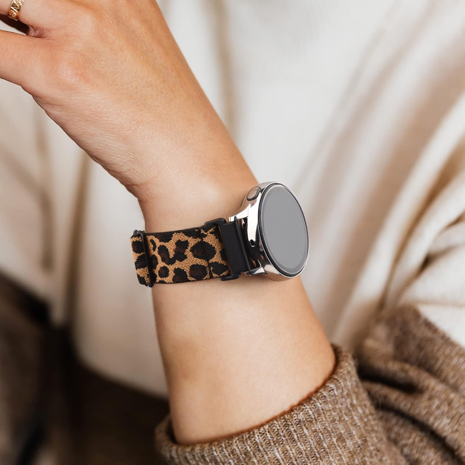 Bandas para Garmin Venu  Venu 2 Plus  Venu Sq Watch Band para mujeres y hombres, paquete de 2 correas de repuesto elásticas suaves ajustables para