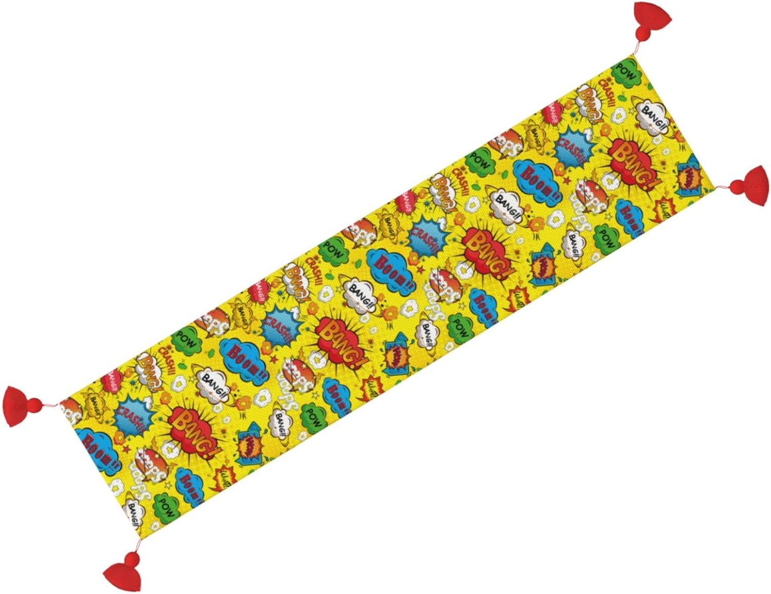 Strange Graffiti Christmas Table Runner Dining Table Decor Christmas Decorations Indoor Home Decor Christmas Table Runners Xmas Navidad Decoracion