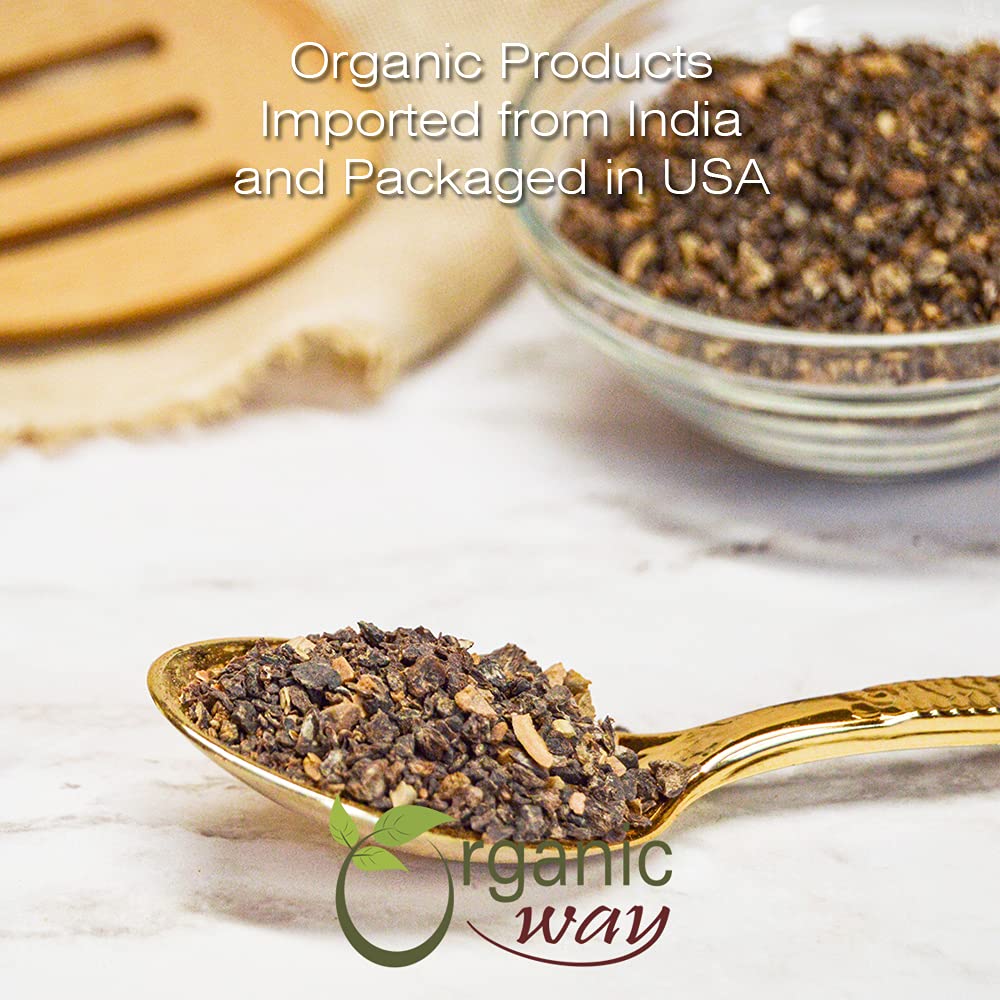 Organic Way Seco Amlagrosella espinosa india cortado y tamizado (Phyllanthus emblica) – Certificado orgánico y Kosher  Crudo, vegano, sin OMG y sin