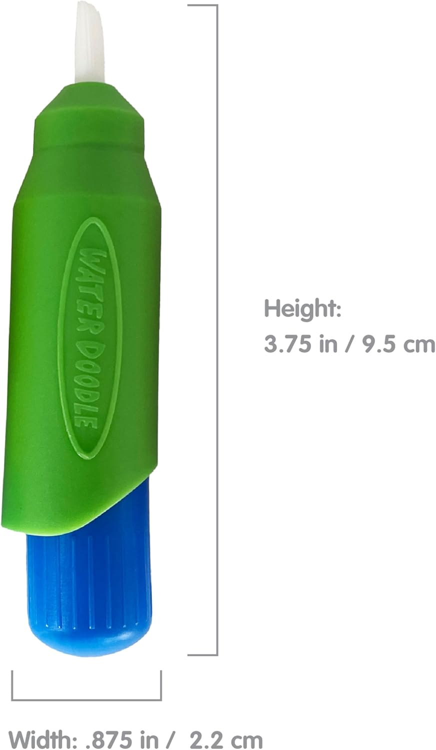Kanga Toys – Juego de 5 pinceles de agua multicolor, para pintar con pinceles de agua, bolígrafos Wow de repuesto para libros de dibujo o tapetes