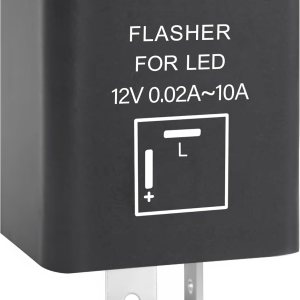 Relé intermitente LED, relés de 12 V, relé intermitente de 2 pines, relé de intermitente electrónico LED para accesorios de automóvil, relés de Relé intermitente LED, relés de 12 V, relé intermitente de 2 pines, relé de intermitente electrónico LED para accesorios de automóvil, relés de