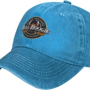 Gorra de mezclilla ajustable con logotipo de Mesa Boogie para hombre y mujer Gorra de mezclilla ajustable con logotipo de Mesa Boogie para hombre y mujer