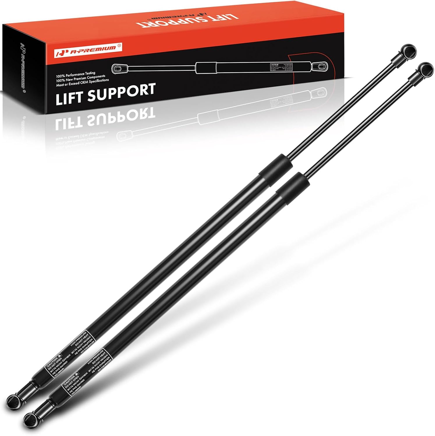 A-Premium Soportes de elevación para portón trasero compatibles con Volvo XC60 2010-2017 Sport Utility, juego de 2 piezas, sin portón eléctrico