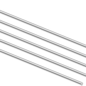 0.118 in x 11.811 in Acero Inoxidable Modelo Recto Metal Ronda Eje Varillas 5 Piezas 0.118 in x 11.811 in Acero Inoxidable Modelo Recto Metal Ronda Eje Varillas 5 Piezas
