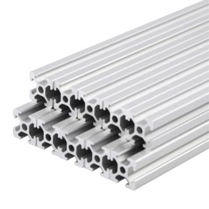 Extrusión de aluminio anodizado estándar europeo, ranura en T de 23.622in, extrusión de perfil de aluminio anodizado estándar europeo para piezas de Extrusión de aluminio anodizado estándar europeo, ranura en T de 23.622in, extrusión de perfil de aluminio anodizado estándar europeo para piezas de