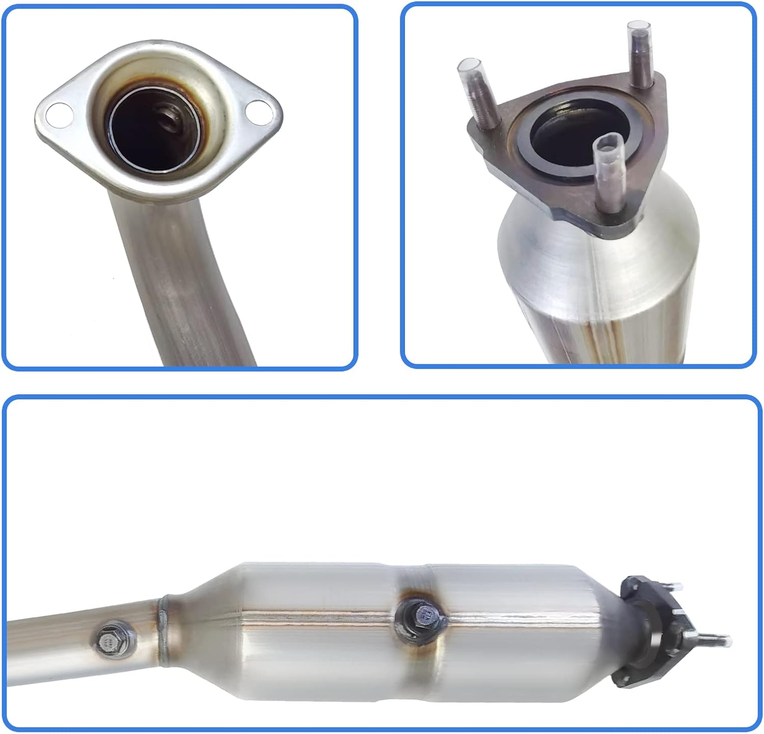 Convertidor catalítico compatible con Honda CRV CR-V 2007 2008 2009 2.4L convertidor catalítico (compatible con EPA)