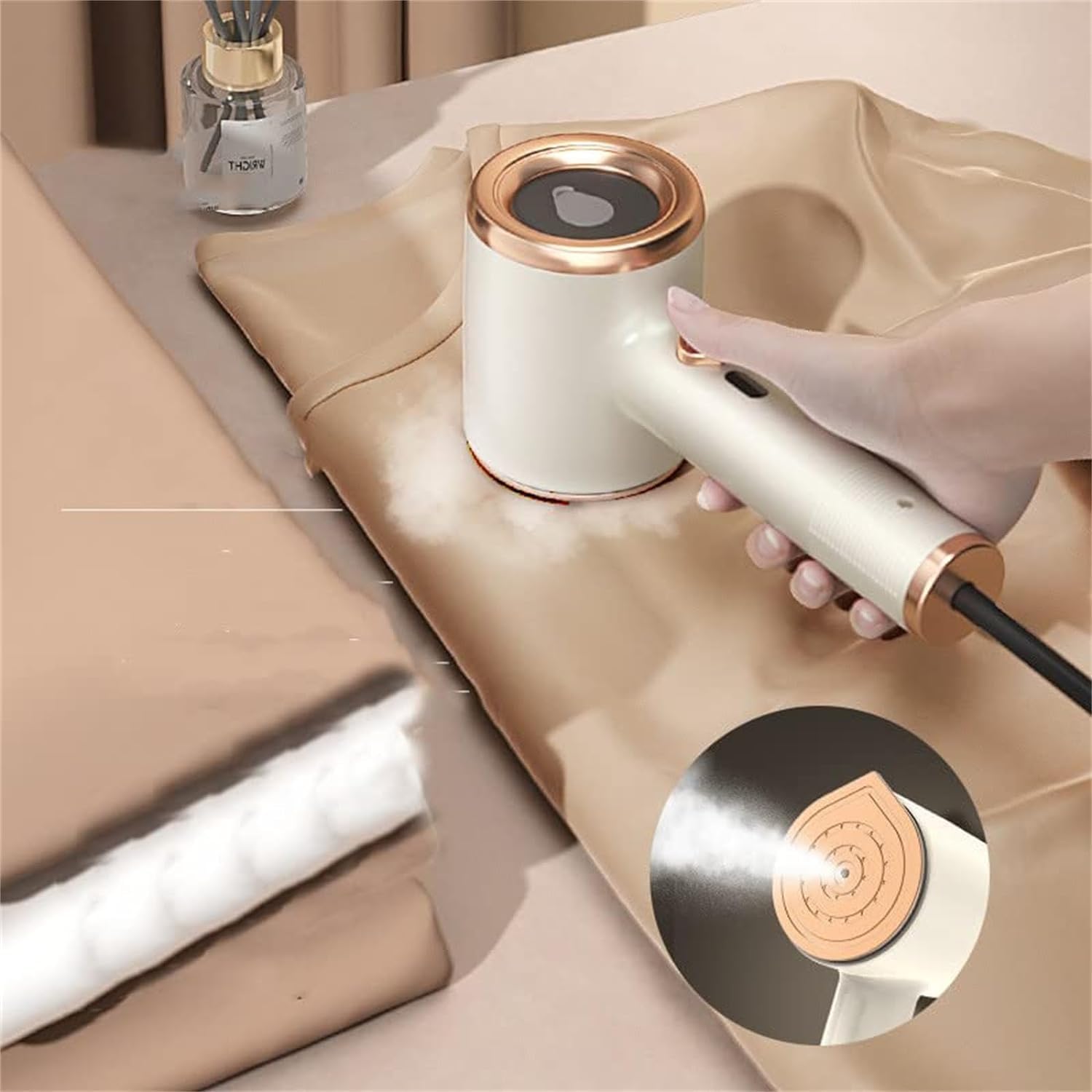 Mini máquina de planchar portátil, plancha de vapor de viaje para ropa, plancha de vapor de mano para ropa, precalentamiento rápido, planchado en