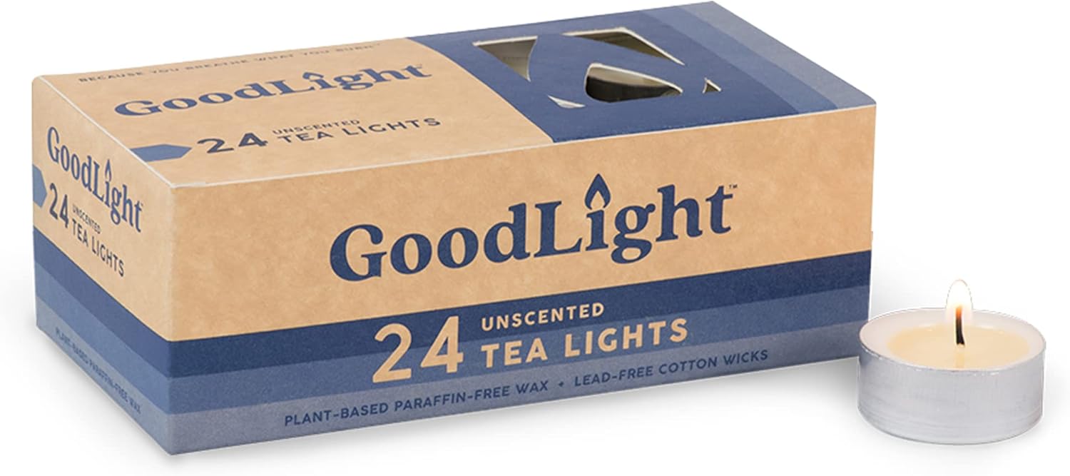 velas de té sin parafina