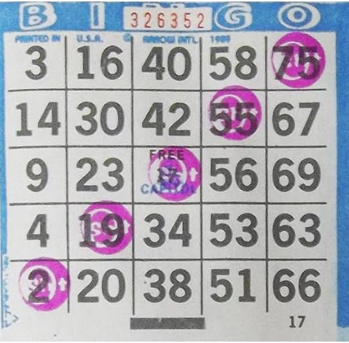 Power Dot Seis Pack Bingo Delight Púrpura Oh Sh-t Bingo Dauber