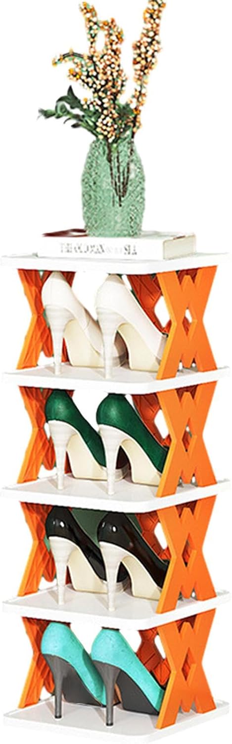Armario de almacenamiento de zapatos, zapatero plegable portátil, zapatero esquinero, organizador de zapatos con puertas, zapatero plegable,