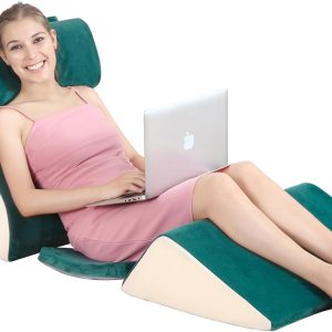 MVP BOY 5 almohadas de cuña para dormir, almohadas ortopédicas de cuña para después de la cirugía, almohadas corporales ajustables para aliviar el MVP BOY 5 almohadas de cuña para dormir, almohadas ortopédicas de cuña para después de la cirugía, almohadas corporales ajustables para aliviar el