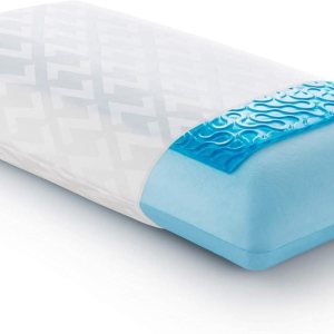 Z Gel almohada de espuma viscoelástica con funda de terciopelo extraíble, Memory Foam, Mid Loft, King Z Gel almohada de espuma viscoelástica con funda de terciopelo extraíble, Memory Foam, Mid Loft, King