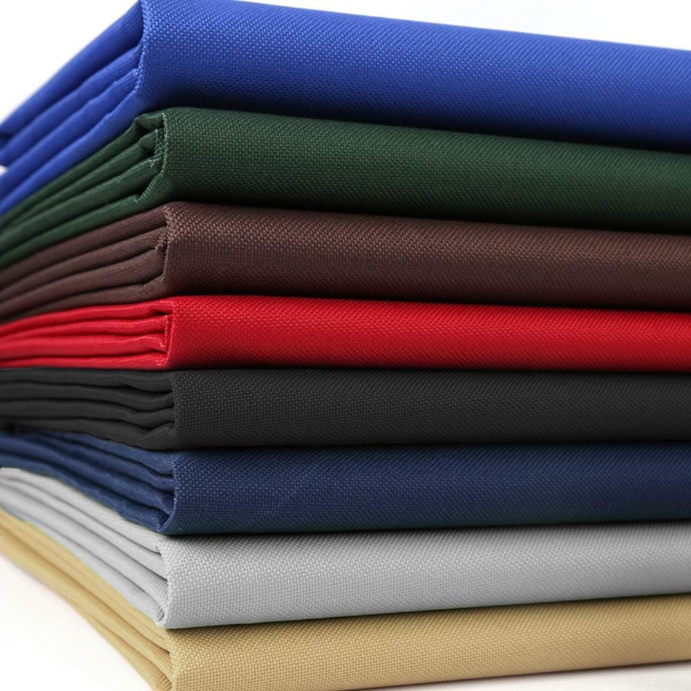 GeeComfy The Yard – Tela de lona impermeable de 58 pulgadas de ancho 600D para tapicería, material de poliéster, para interiores y exteriores, tela