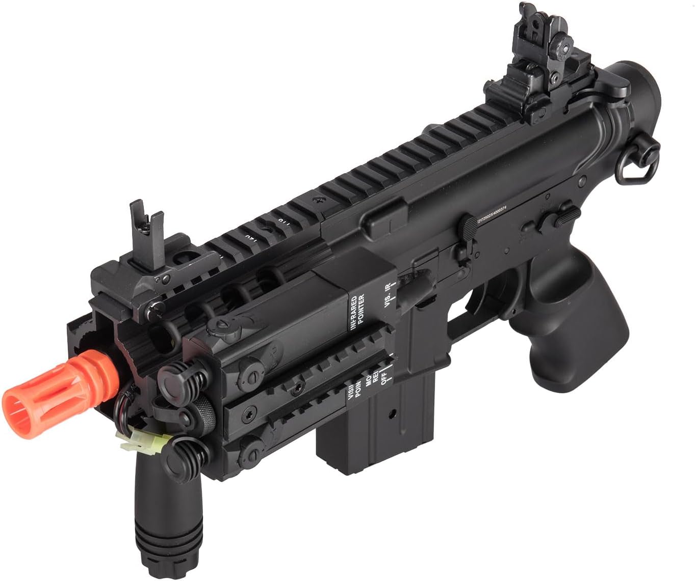 GoldenBall X JG M4 CQB Pistola Stryker Caja de cambios de metal completa AEG Airsoft Rifle