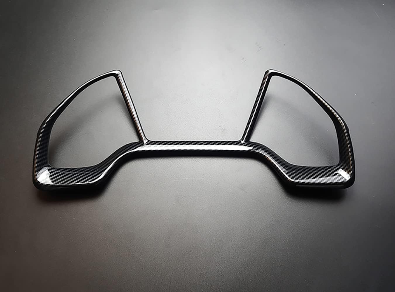 Accesorios de automóvil aptos para Honda 10 generación Civic 2016-2021 Interior tablero de instrumentos, marco, marco de cubierta (estilo de fibra