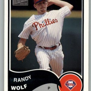 2003 Bazooka #43 Randy Wolf NM-MT Philadelphia Phillies Baseball MLB 2003 Bazooka #43 Randy Wolf NM-MT Philadelphia Phillies Baseball MLB