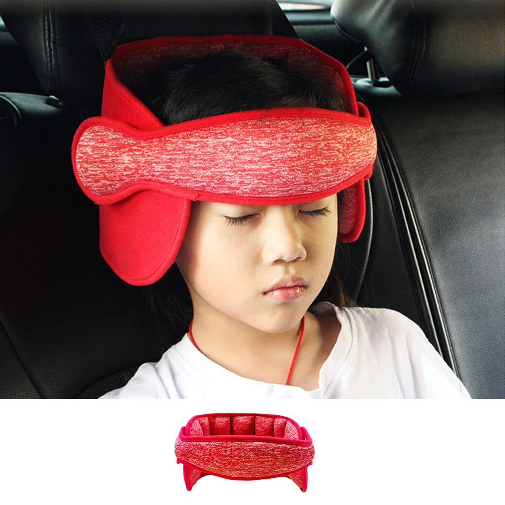 KAKIBLIN Soporte para la cabeza del asiento de automóvil para bebé, soporte de cabeza de bebé para cochecito de asiento de automóvil, correa de