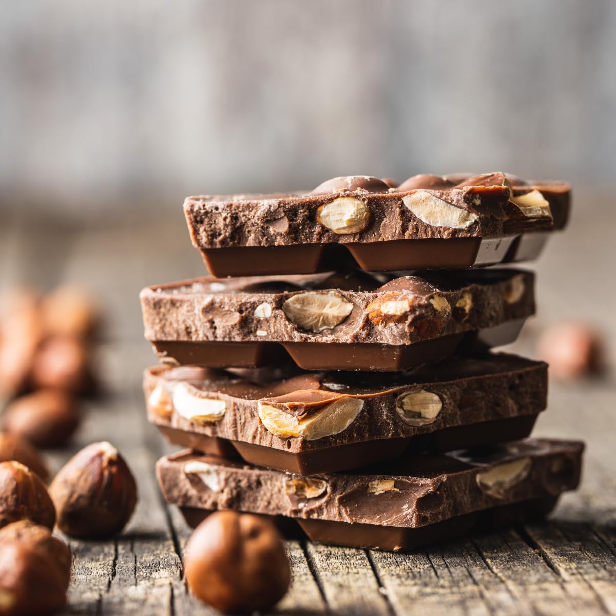 Ferrero Rocher – Barra de chocolate oscuro y avellana, 3.1 onzas, paquete de 2 (6.2 onzas en total)