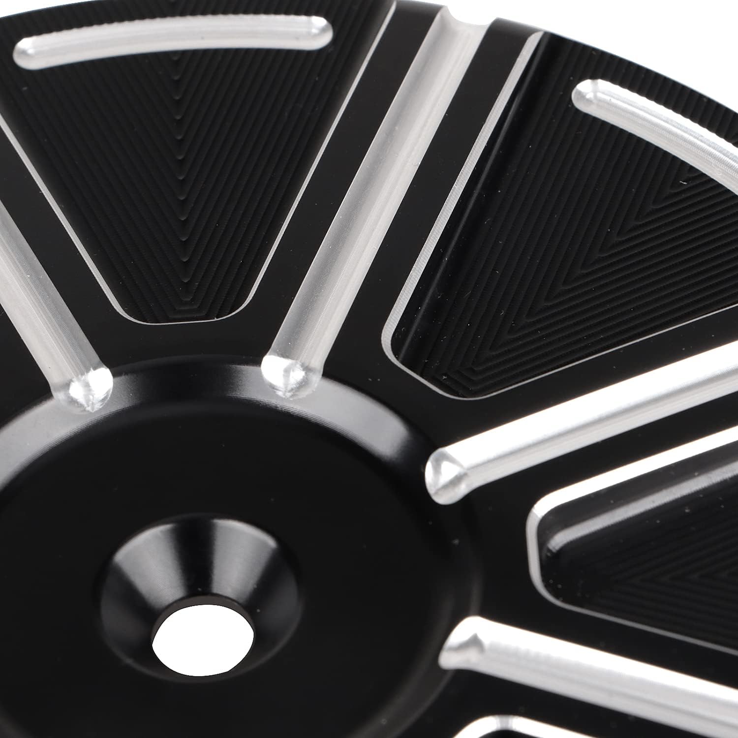 Cubierta de aluminio CNC negro etapa 1 Big Sucker limpiador de aire para Harley Dyna Sportster Softail Fatboy Touring Electra Glide Road King