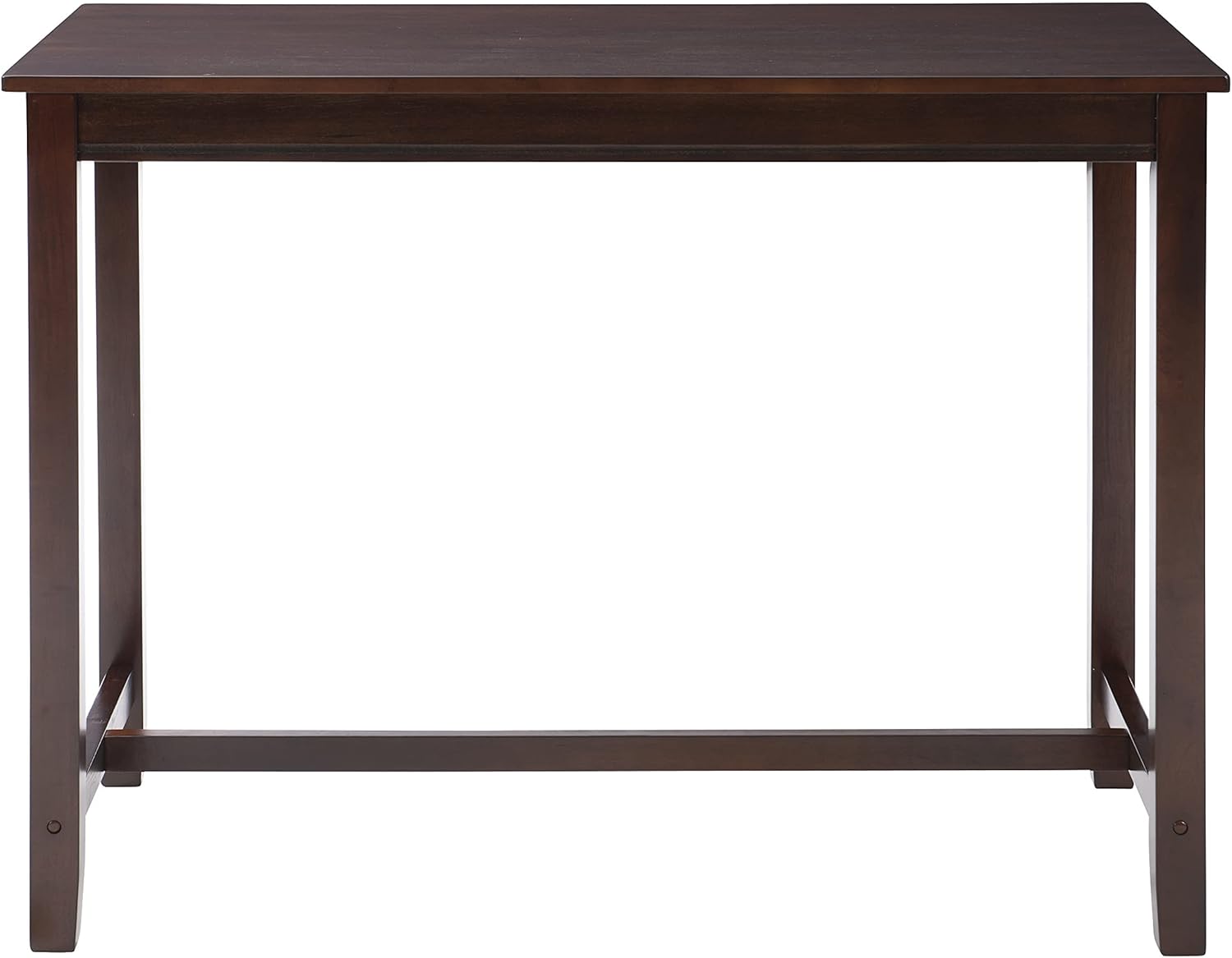 Linon Mesa Claridge de 42 pulgadas de altura de barra Espresso