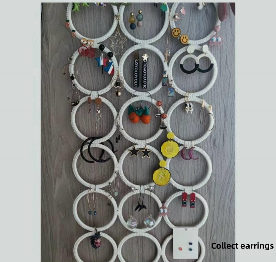 Perchas para anillos de bufanda, perchas para bufandas, corbatas, organizadores de 28.25 pulgadas, organizador de armario, colgador de ahorro de