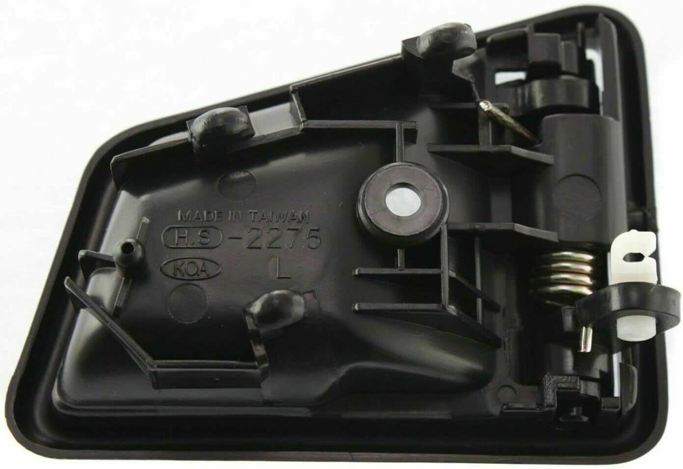 I-MATCH AUTO PARTS Manija de puerta interior delantera izquierda del lado del conductor, color negro lisorepuesto para Suzuki Sidekick 1991-1998, 4