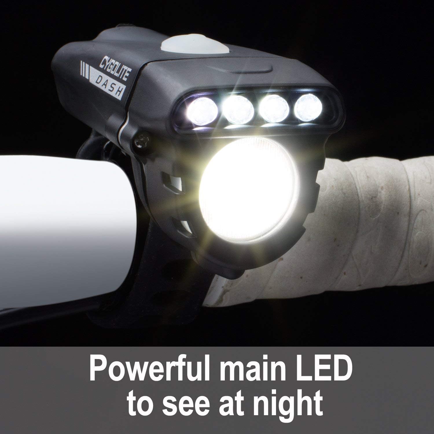 CYGOLITE Dash Modelos de luz de bicicleta 600 Pro, 520, 460 lúmenes, 5 modos nocturnos y 3 diurnos, ultra compacto, resistente al agua IP64, montaje
