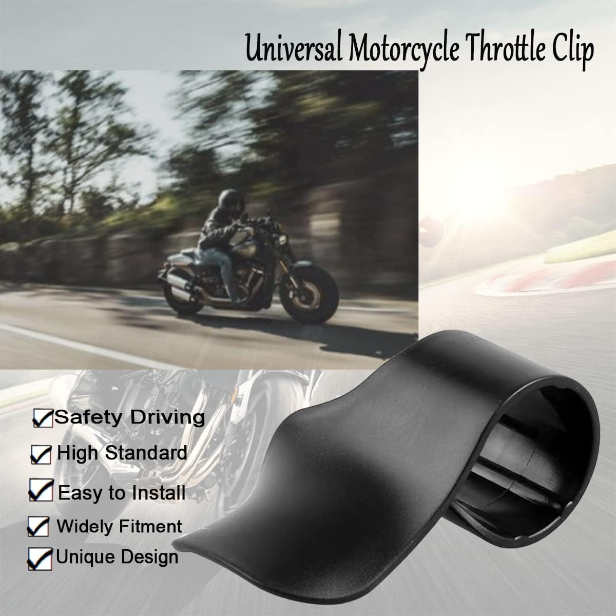 Control de crucero universal para motocicleta, 1.0 in0,98 pulgadas, soporte para acelerador de motocicleta, asistente de crucero, agarre de reposo