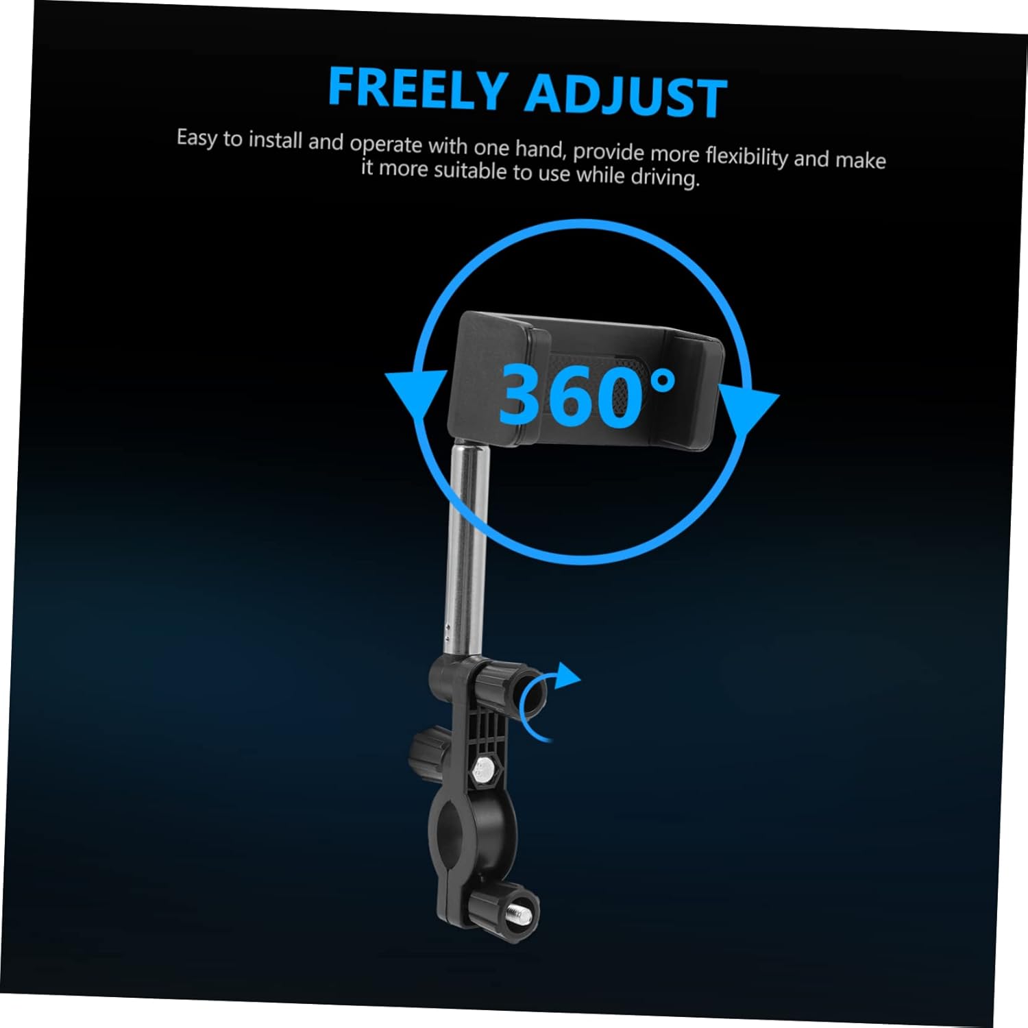 IMIKEYA 4 Pcs Car Phone Holder Rear View Mirror Cell Phone Holder Rearview Mirror Phone Holder Adjustable Phone Holder Navigation Holder Phone Mount