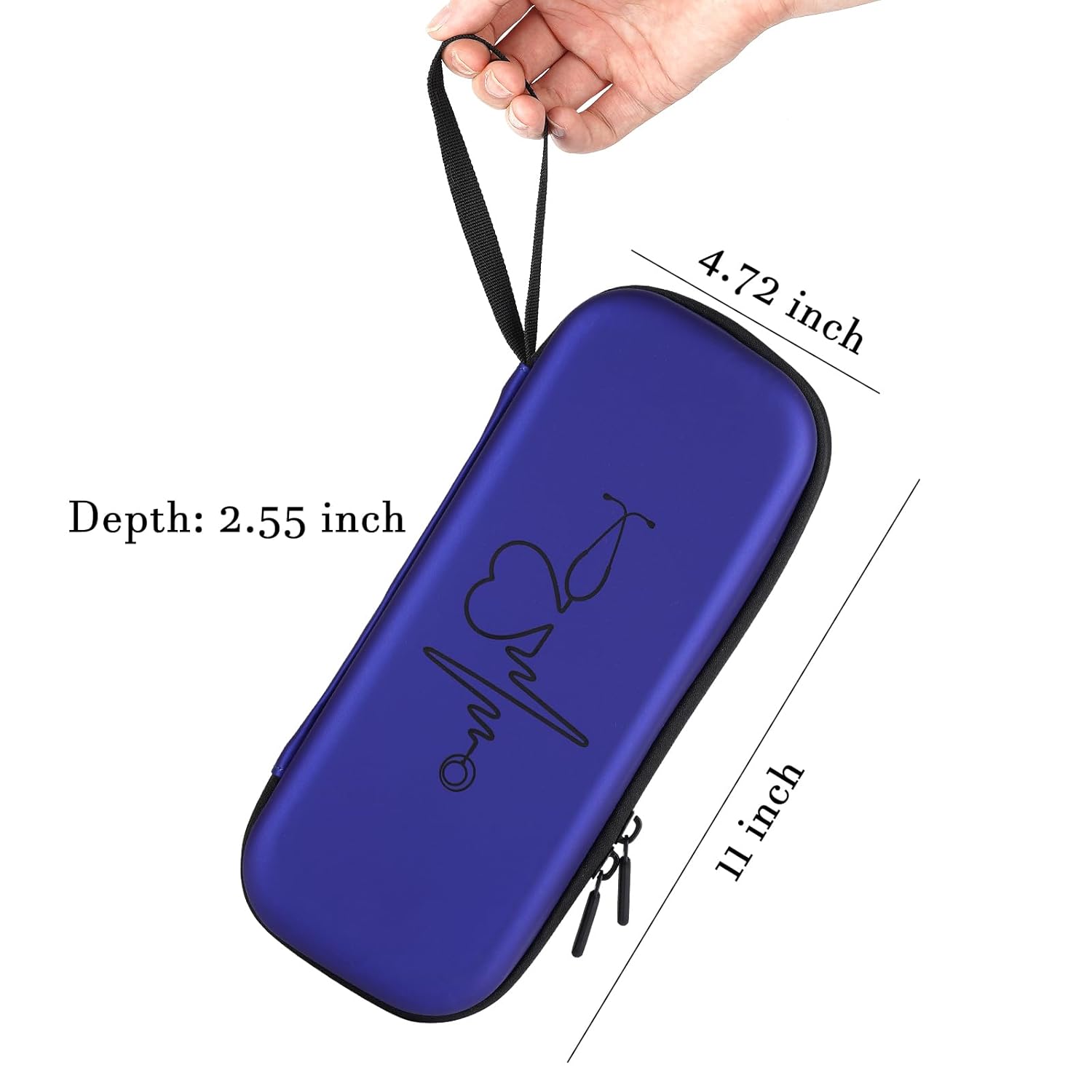 CDBXPRG Funda para estetoscopio 3M Littmann, estetoscopio de transporte para estetoscopio MDF Acoustica Deluxe, soporte de viaje para estetoscopio