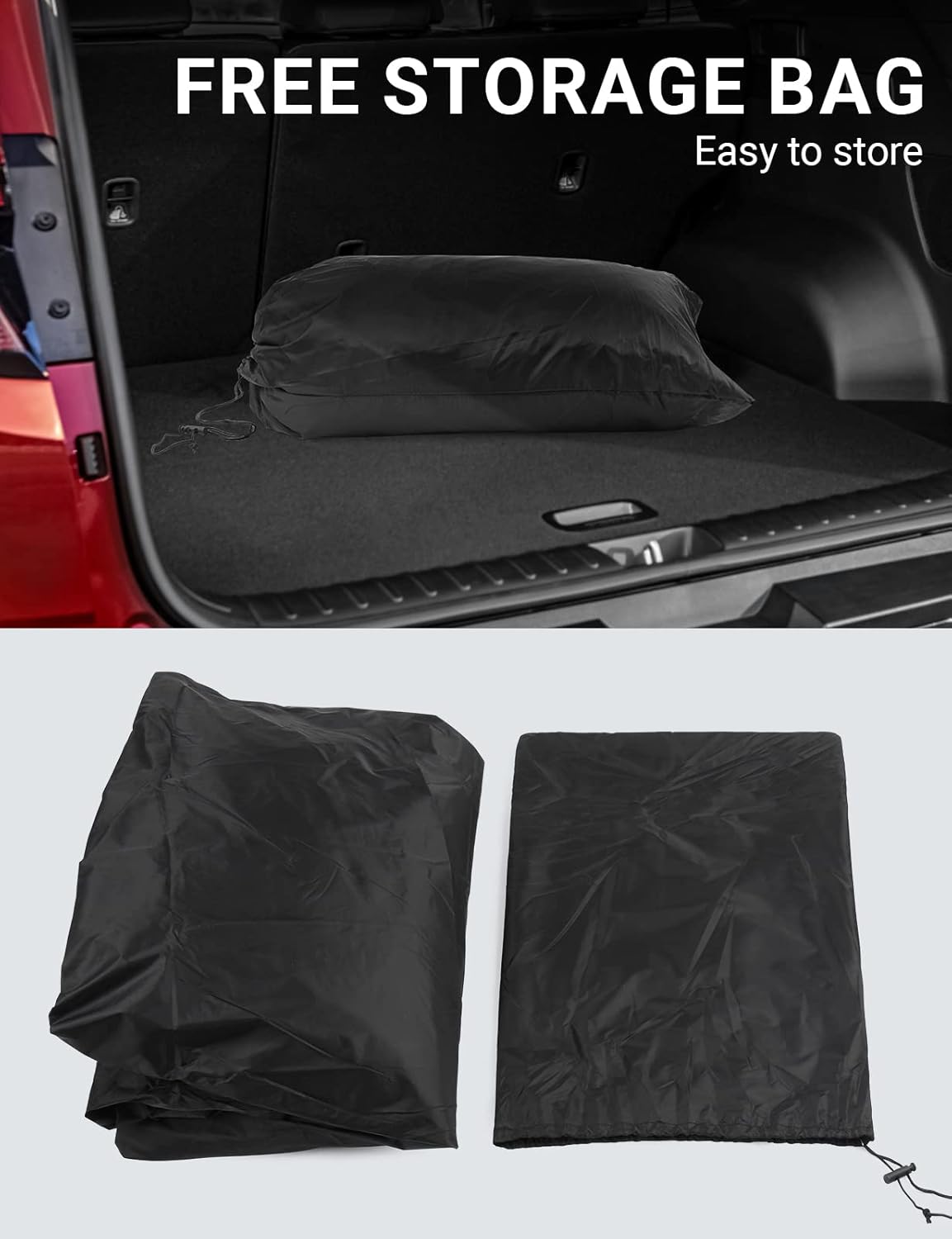 Proadsy – Cubierta para automóvil, para todo tipo de clima, a prueba de viento, polvo, nieve, lluvia, rayos UV y granizo, para interiores y