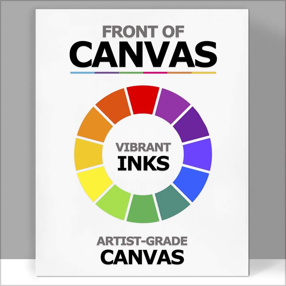 ARTCANVAS Vincent Van Gogh – Lienzo impreso con diseño de amapolas y margaritas rojas de 1890, 26 x 18 pulgadas (0.75 pulgadas de profundidad)