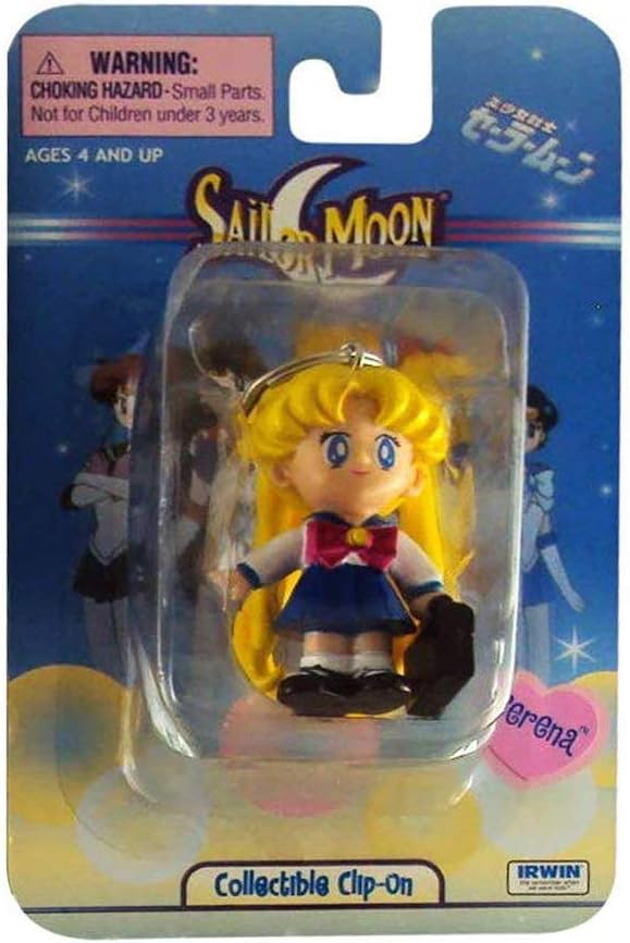 Irwin Toy Sailor Moon – Llavero con clip (Sailor Serena), Varios colores