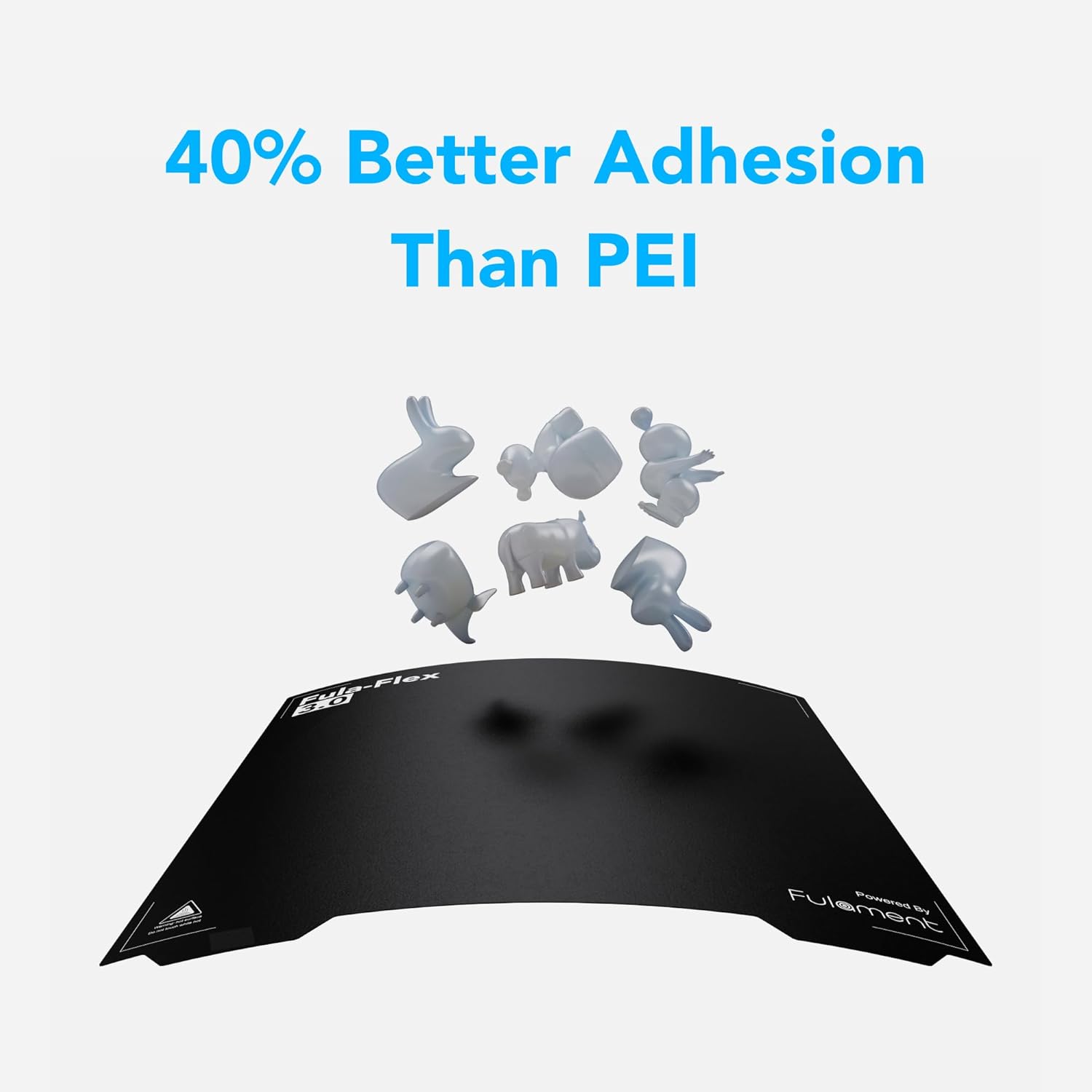 Fula-Flex texturizado PEI PRO – 40% mejor adherencia que PEI – Artillery Sidewinder X1  X2, Creality CR-10  S Flex Plate Hoja de construcción