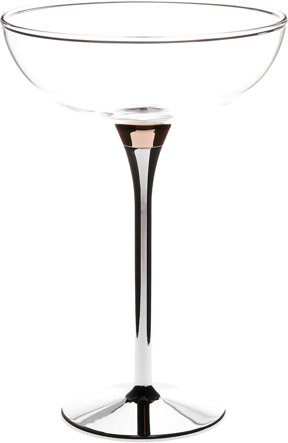 Kate Spade Rosy Glow – Juego de copas de champán, 2 unidades, 1.40libras, transparentes
