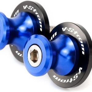 LCCDZ Compatible con Suzuki V-Strom 650 V-Strom650 VStrom 1000 1050 Carretes de basculante para motocicleta, deslizador, 0.315 in, soporte LCCDZ Compatible con Suzuki V-Strom 650 V-Strom650 VStrom 1000 1050 Carretes de basculante para motocicleta, deslizador, 0.315 in, soporte