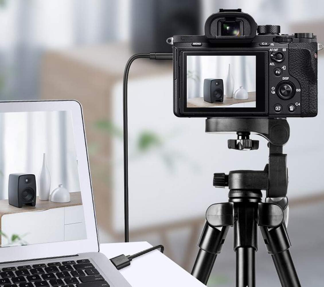 MaxLLTo Cable de carga USB extra largo de 5 pies para Nikon Coolpix S 205 Cámara
